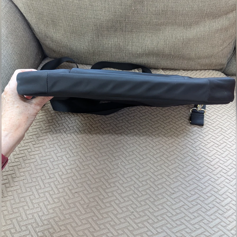 Kate Spade Commuter Black Nylon Laptop Bag Crossbody
